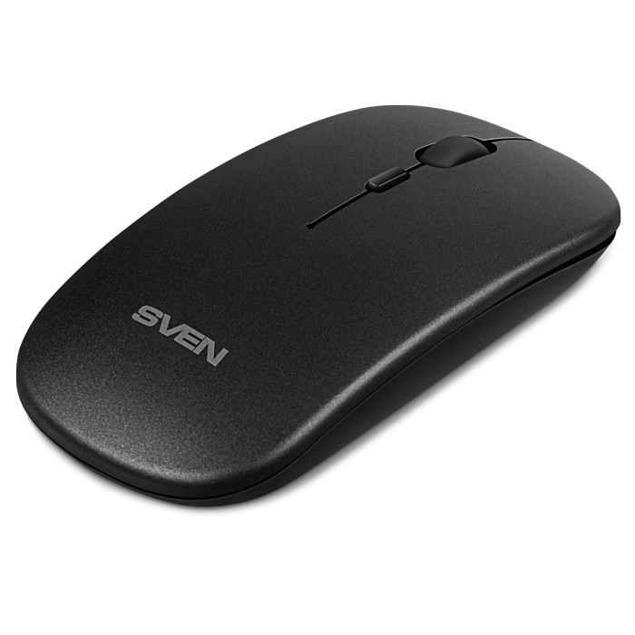 Wireless Mouse Optic SVEN RX-530S / 1600 dpi / rechargeable battery 400 mAh / Black photo 4