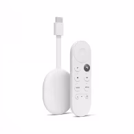 Google Chromecast with Google TV 4K, Snow, Streaming Stick Entertainment with Voice Search, Watch Movies, Live TV in 4K HDR