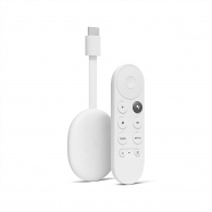 Google Chromecast with Google TV 4K, Snow, Streaming Stick Entertainment with Voice Search, Watch Movies, Live TV in 4K HDR thumbnav 1