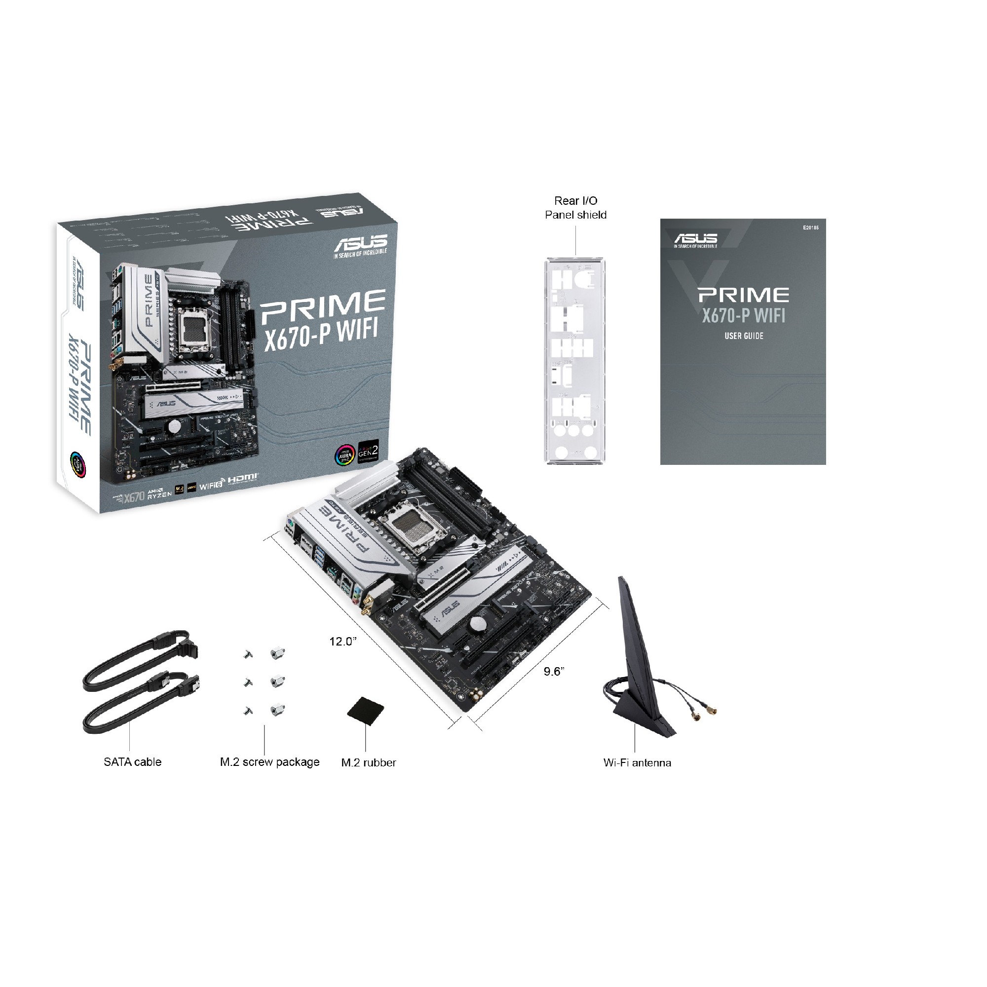 Placa de baza ASUS PRIME X670-P WIFI / AM5 / AMD X670 / DDR5 / ATX photo 6