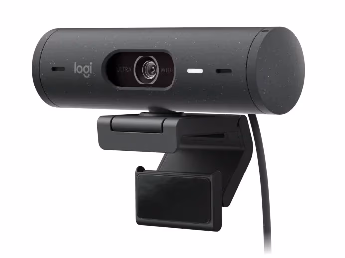 Веб-камера Logitech Brio 500 / 1080p / auto light correction / 4MP / stereo mic / USB-C / Graphite 