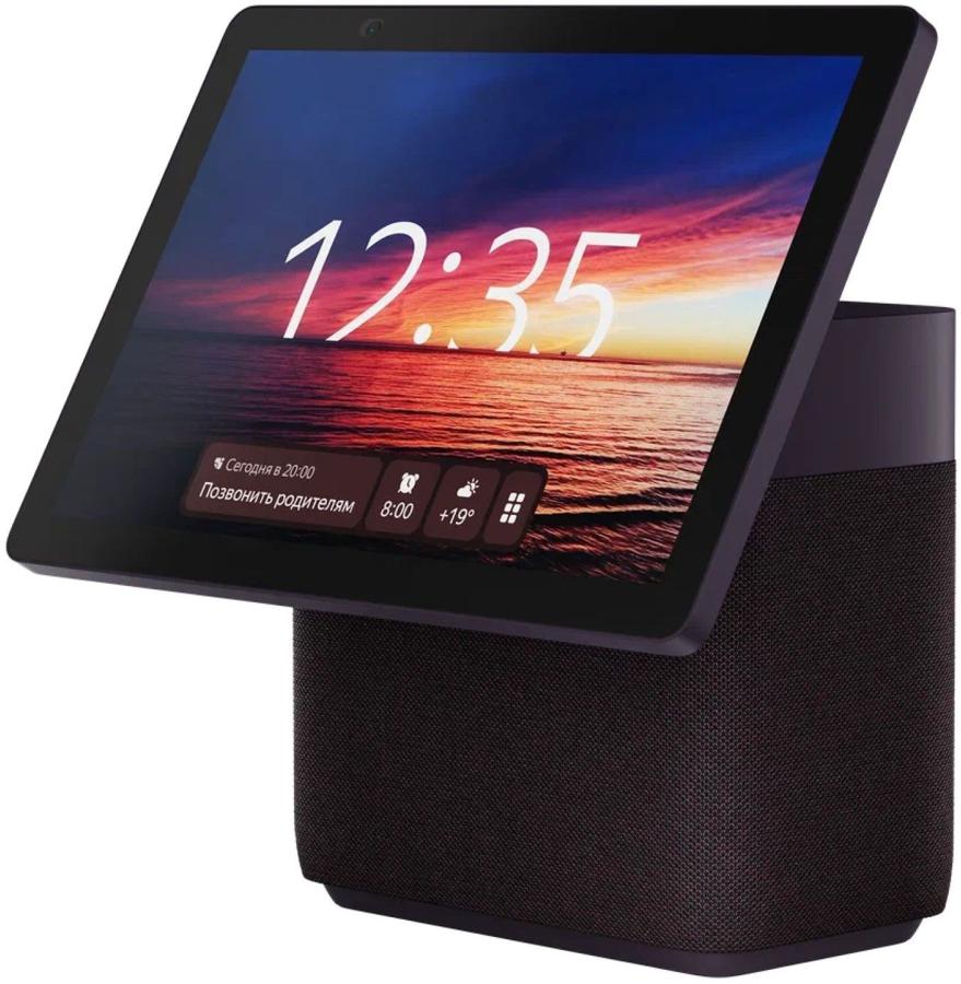 Умная колонка Yandex Station Duo Max with Alisa / 60W / Display 10.5” / FHD / Cam 13Mpx / Red photo 1