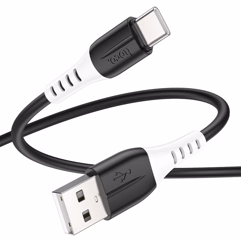 Кабель USB на USB-C HOCO  X82 / 1m / Silicone / up to 3A / Black 