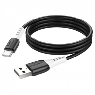 Кабель USB на USB-C HOCO  X82 / 1m / Silicone / up to 3A / Black thumbnav 2