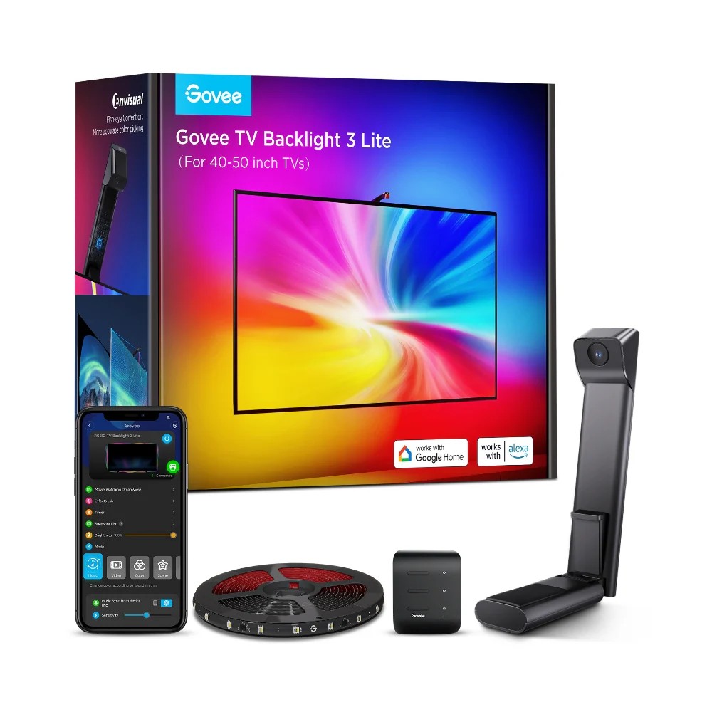 Светодиодная лента для телевизора GOVEE RGBIC TV Backlight 3 Lite (40”-50”) photo 1