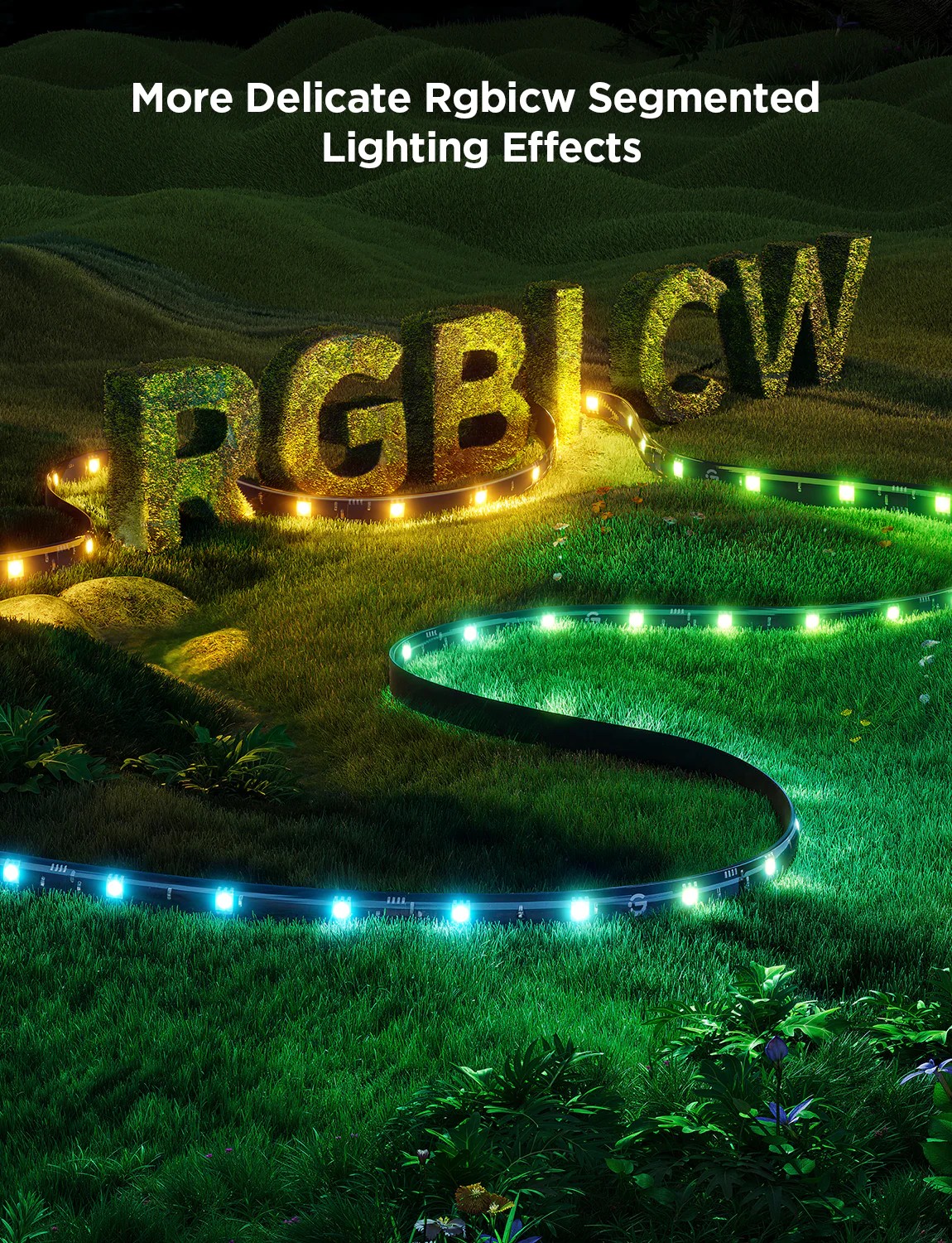 Светодиодная лента для телевизора GOVEE RGBIC TV Backlight 3 Lite (40”-50”) photo 4