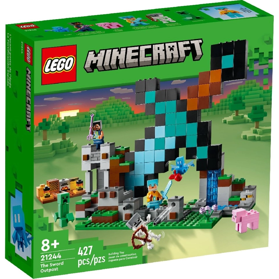 Lego Minecraft 21244 Аванпост мечей