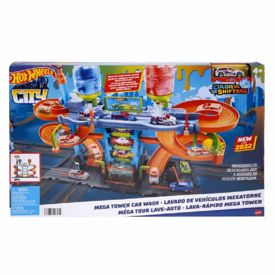 Mattel HDP05 HW Mega Auto Spalatorie 