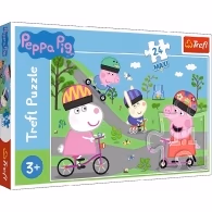 Trefl 14330 Puzzles 24 Maxi Peppa Pig'S Active Day