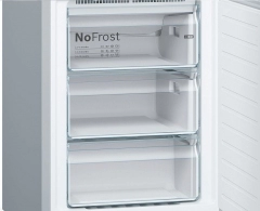 Холодильник с нижней морозильной камерой Bosch KGN39VL316