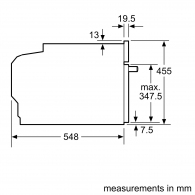Встраиваемый дух. шкаф с микроволной печью Bosch CMG633BB1 thumbnav 8