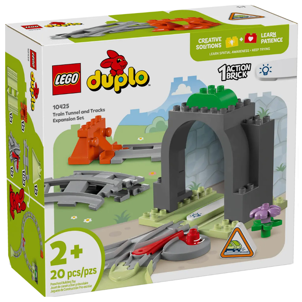 Конструктор Lego Duplo Train Tunnel and Tracks Expansion Set 10425  от 2+ лет photo 1