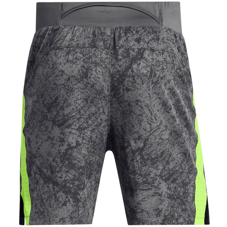 Шорты мужские Under Armour UA LAUNCH PRO 7 PRINTED SHORTS L Серый/Черный photo 3