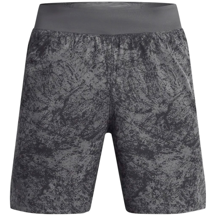 Шорты мужские Under Armour UA LAUNCH PRO 7 PRINTED SHORTS L Серый/Черный photo 4