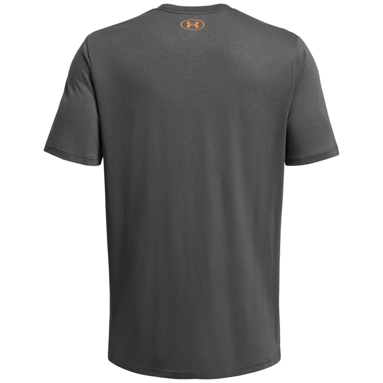 Tricou bărbătesc Under Armour UA BIG LOGO FILL SS L Gri photo 2