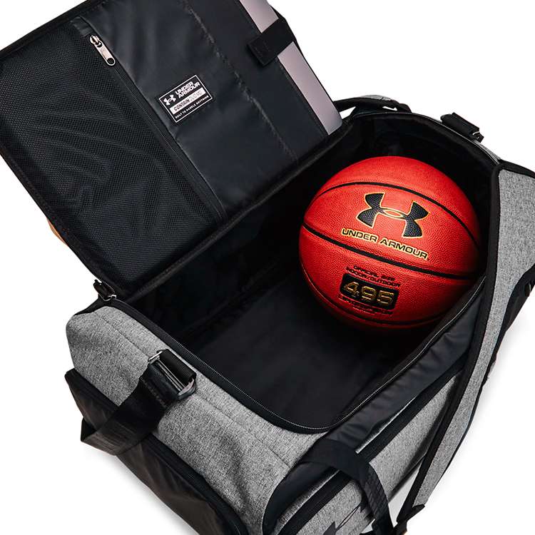Geanta sport  Under Armour UA Contain Duo MD BP Duffle/1381919-025/Gri photo 2