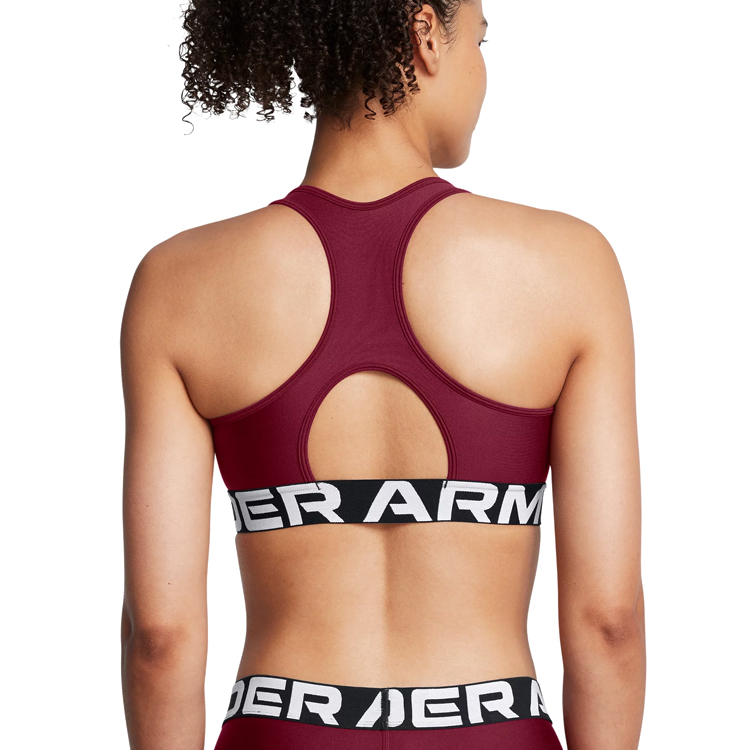 Bra sportive Under Armour UA HG Authentics Mid Branded / Femei / L / Bordo photo 3