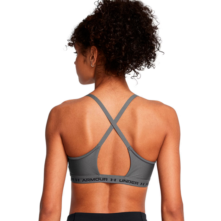 Bra sportive Under Armour UA Crossback Low Bra / Femei / L / Gri photo 4