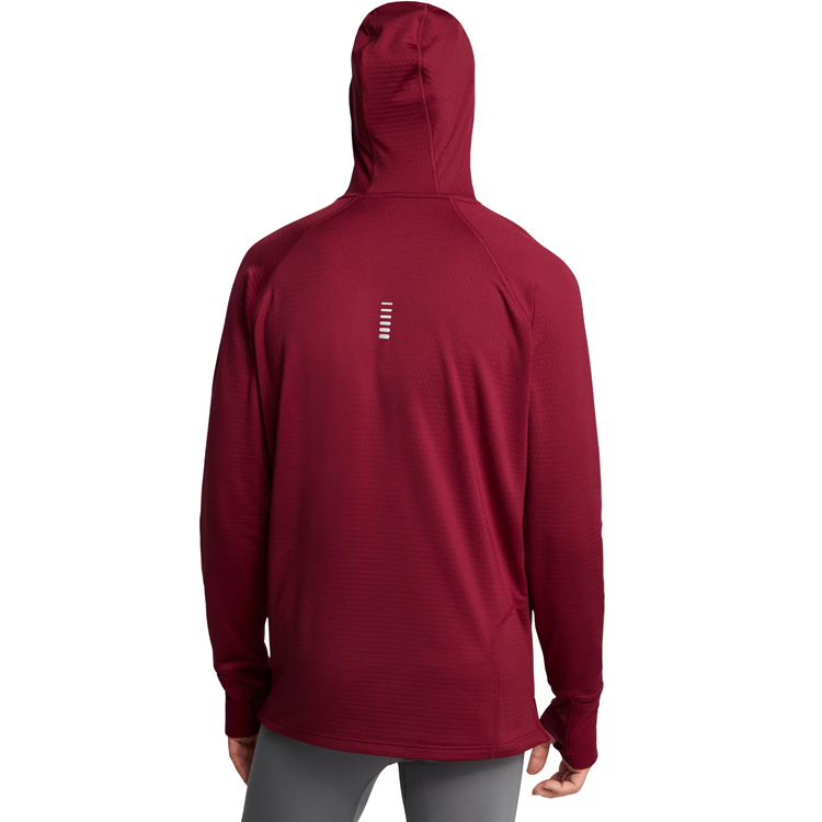 Hanorac pt bărbați Under Armour UA LAUNCH ELITE CW BALACLAVA HOODY L Bordo photo 3