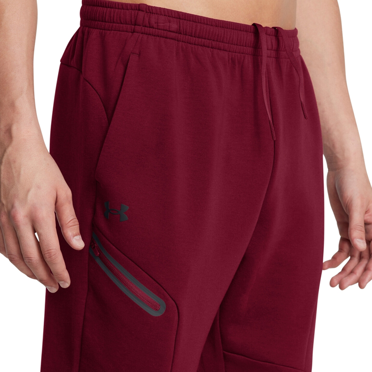 Брюки Under Armour UA Unstoppable Flc Jgr EU L Бордовый Мужской photo 4
