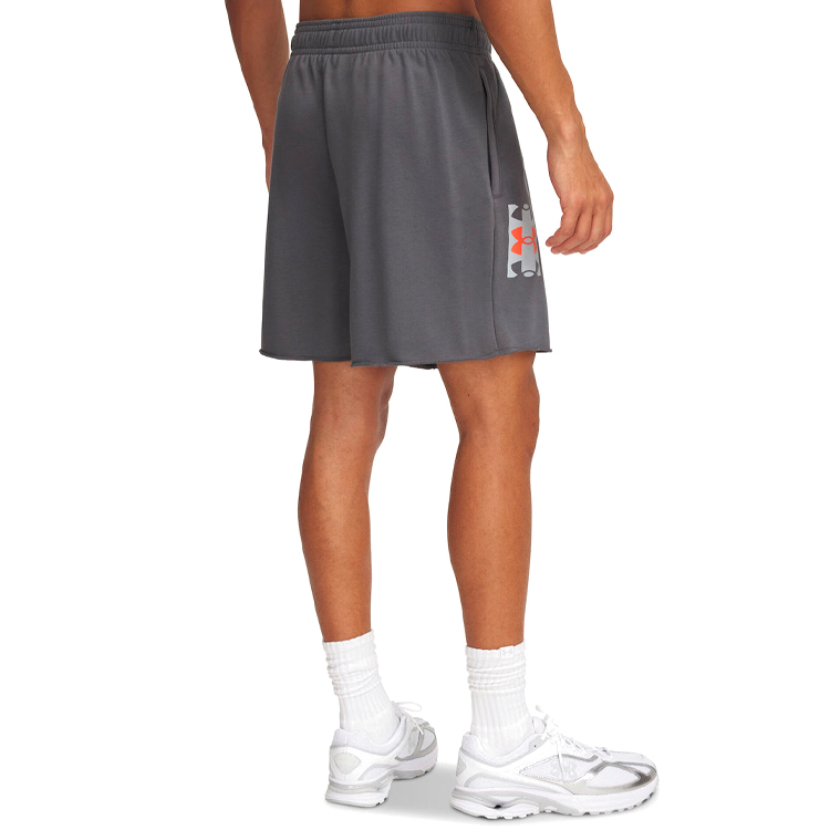 Sorti de bărbați Under Armour UA Rival TerryLogo8inShort L Gri photo 4