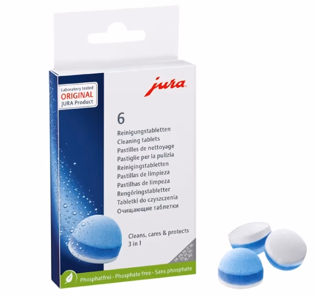 Pastlile p/u curatirea automatului de cafea Jura 3in1 6buc, 24225 