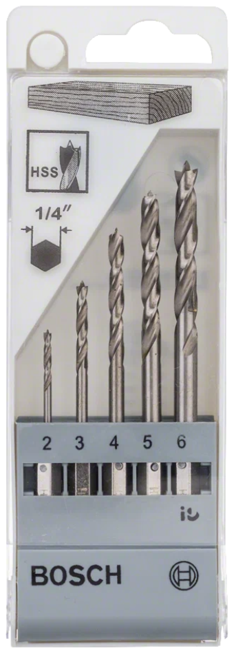 Set de burghie Bosch 1/4" , 2608595525 photo 1