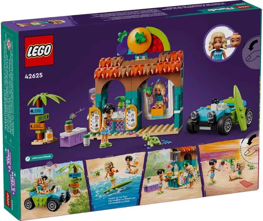 Конструктор Lego 42625 Конструктор Lego Friends Beach Smoothie Stand 42625 1.jpg