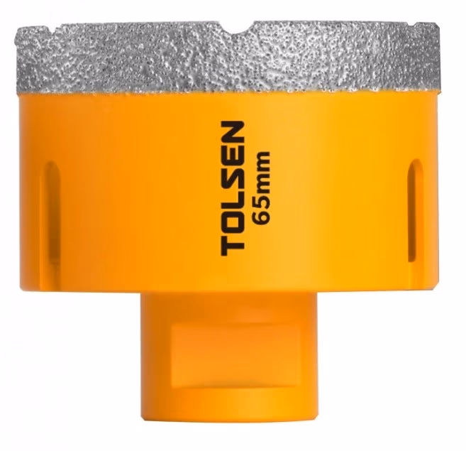 Коронка алмазная для плитки 65мм M14 Industrial Tolsen