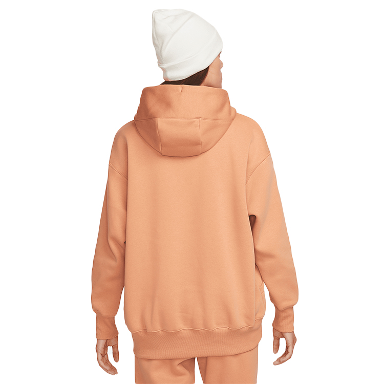Hanorac Nike W NSW STYLE FLC PO HOODIE OS S Oranj Femei photo 3