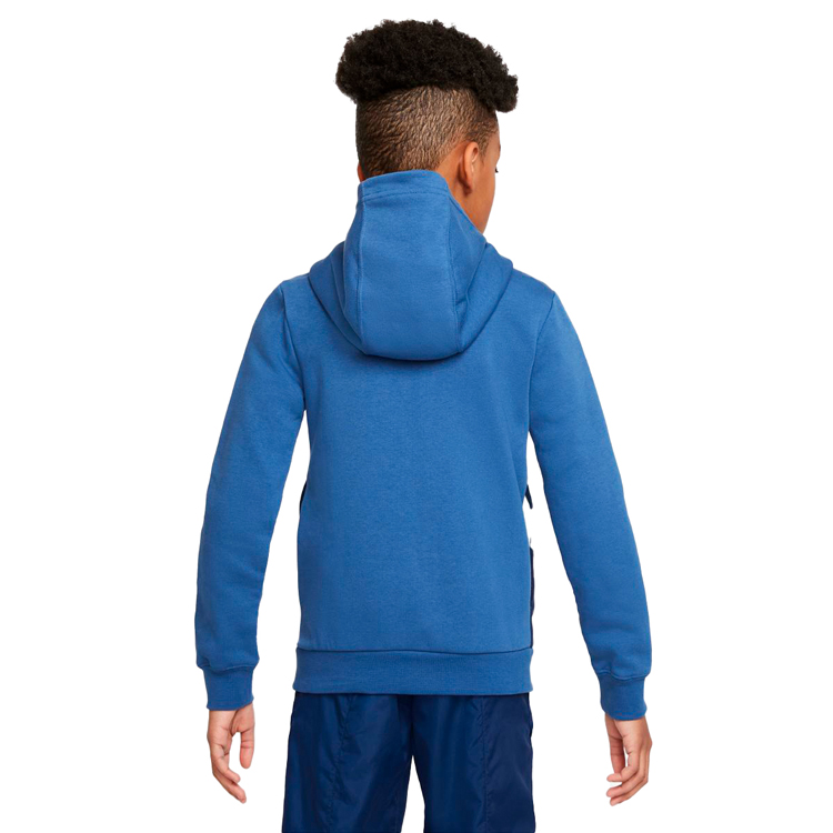 Hanorac Nike B NSW HYBRID FLC FZ HOODIE BB / Barbati / XL / Albastru photo 2