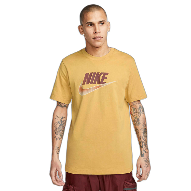 Tricou bărbătesc Nike M NSW TEE 12MO FUTURA 2XL Galben photo 2