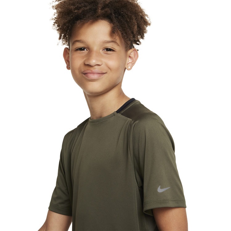 Футболка Nike B NK DF MULTI TECH SS TOP / Мужской / M / Хаки photo 4