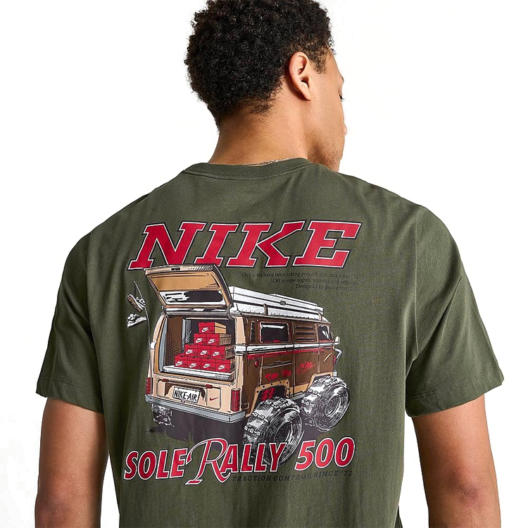 Футболка мужская Nike U NSW TEE SOLE RALLY LBR XL Хаки photo 2