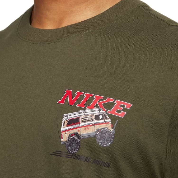 Футболка мужская Nike U NSW TEE SOLE RALLY LBR XL Хаки photo 3