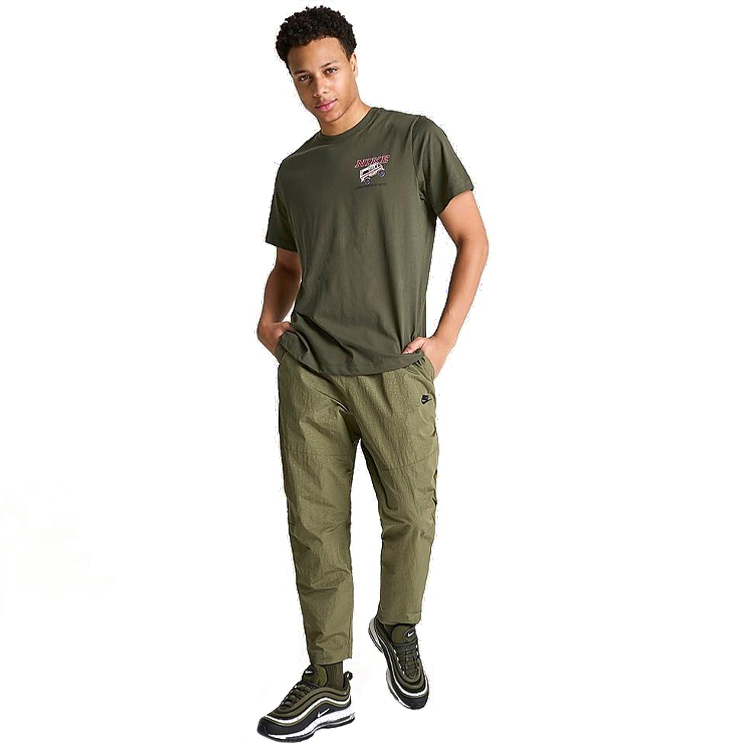Футболка мужская Nike U NSW TEE SOLE RALLY LBR XL Хаки photo 4