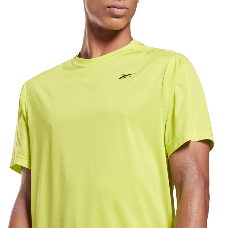 Tricou bărbătesc Reebok UBF Perforated SS T S Galben photo 2