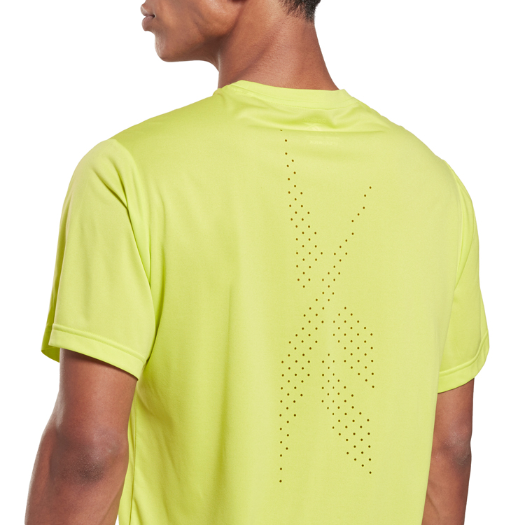 Tricou bărbătesc Reebok UBF Perforated SS T S Galben photo 3