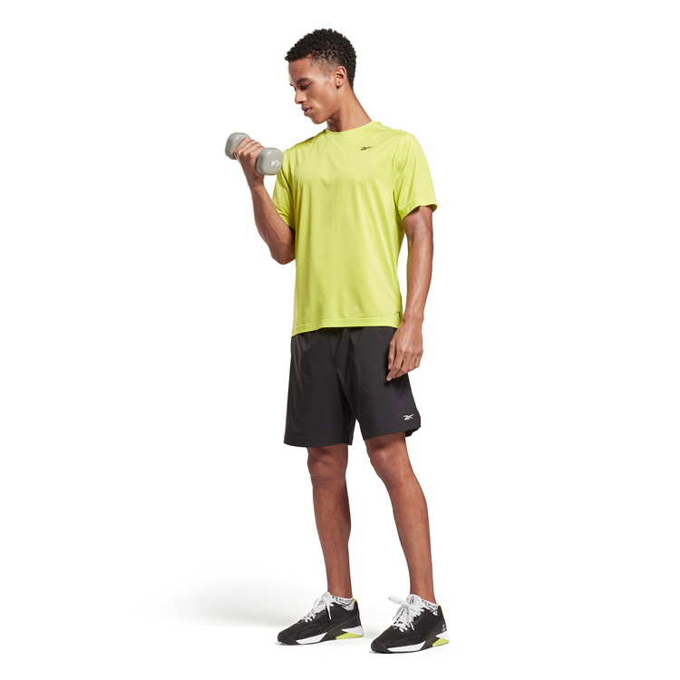 Tricou bărbătesc Reebok UBF Perforated SS T S Galben photo 6