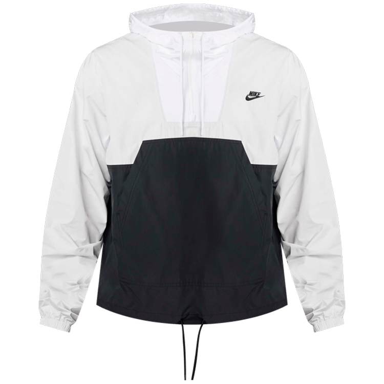 Hanorac pt bărbați Nike M NK CLUB MARINA ANRK GFX XL Alb-negru photo 2