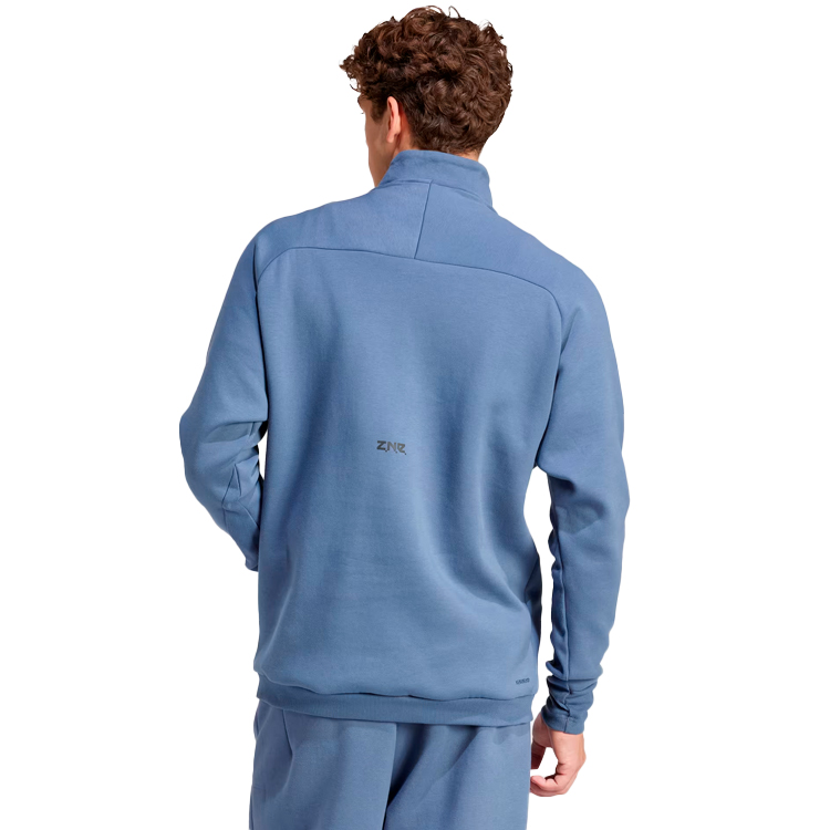 Hanorac pt bărbați Adidas M Z.N.E. H-ZIP XS Albastru photo 7