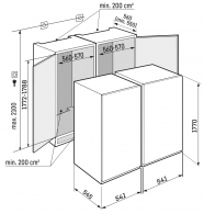 Холодильник Liebherr IXRFS5125 (SIFNSf5128+IRBSe5120) thumbnav 3