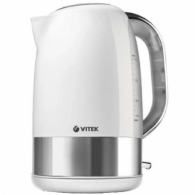 Чайник электрический Vitek VT-1125, 1.7 л, 2400 Вт, Белый