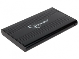 Gembird EE2-U2S-5, External enclosure for 2.5'' SATA HDD with USB interface, mini-USB 5pin connector, Aluminium case, Black