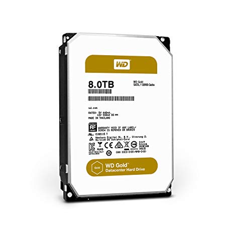 3.5" HDD 8.0TB Western Digital WD8004FRYZ Enterprise Class® Gold™, 512E model, 7200rpm, 256MB, SATAIII photo 1