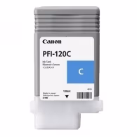 Ink Cartridge Canon PFI-120 Cyan EMEA , 130ml for Canon imagePROGRAF TM-200, TM-205, TM-300, TM-305