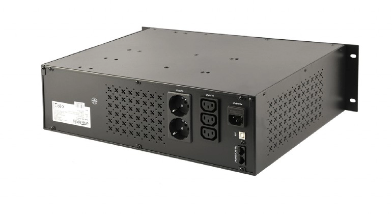 ИБП Gembird UPS-RACK-2000 / 2000VA / 1200W