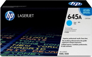 HP 645A (C9731A) Cyan Cartridge for HP LaserJet 5550, 5500, 12000 p. thumbnav 2