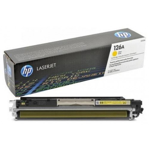 HP 126A (CE312A) Yellow Cartridge for HP Сolor LaserJet Pro CP1025, Pro CP1025NW, 1000 p. photo 3