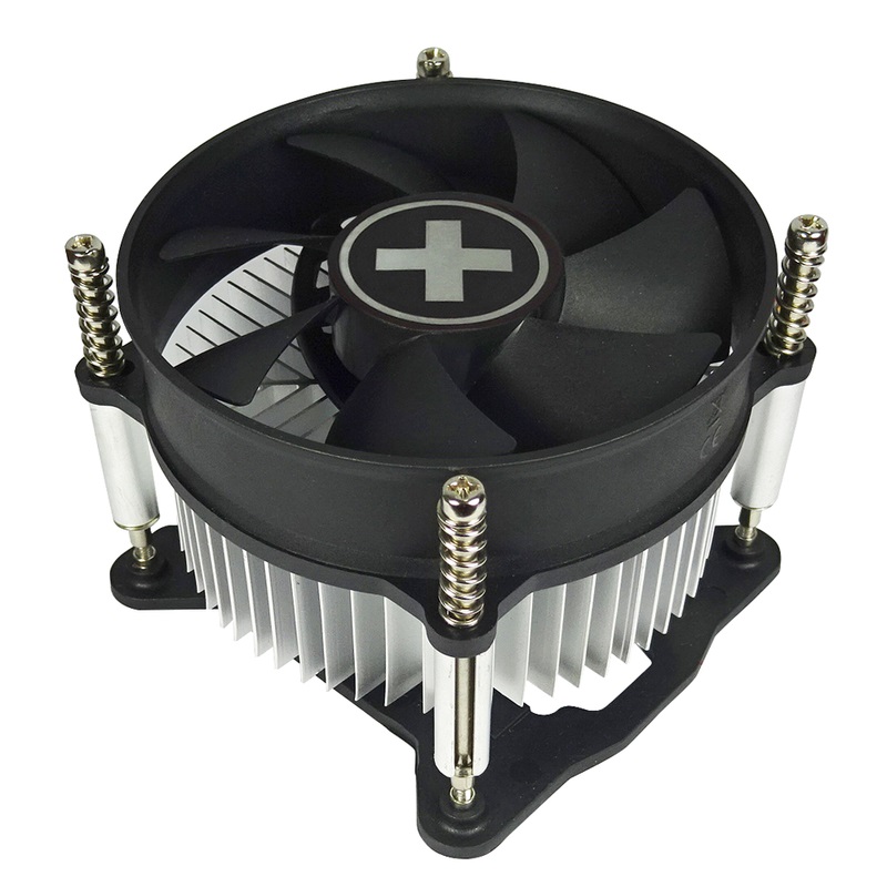 XILENCE Cooler XPCPU.I200  ”I200”, Socket 1150/1151/1155/1156/1200 up to 65W, 92x92x25mm, 2200rpm, <25dBA, 40.9CFM, 3pins, Screw&Back Plate inst., Aluminium Heatsink (64pcs/box) photo 1